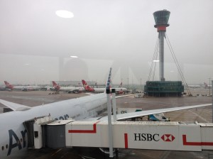 London's Heathrow Airport. 